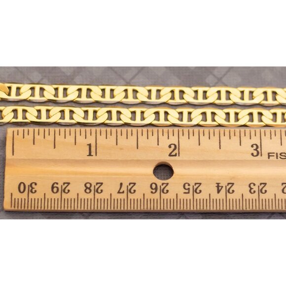 Vintage Plain Golden Chain Necklace by Avon, 22 inches - G25 - Picture 4 of 4